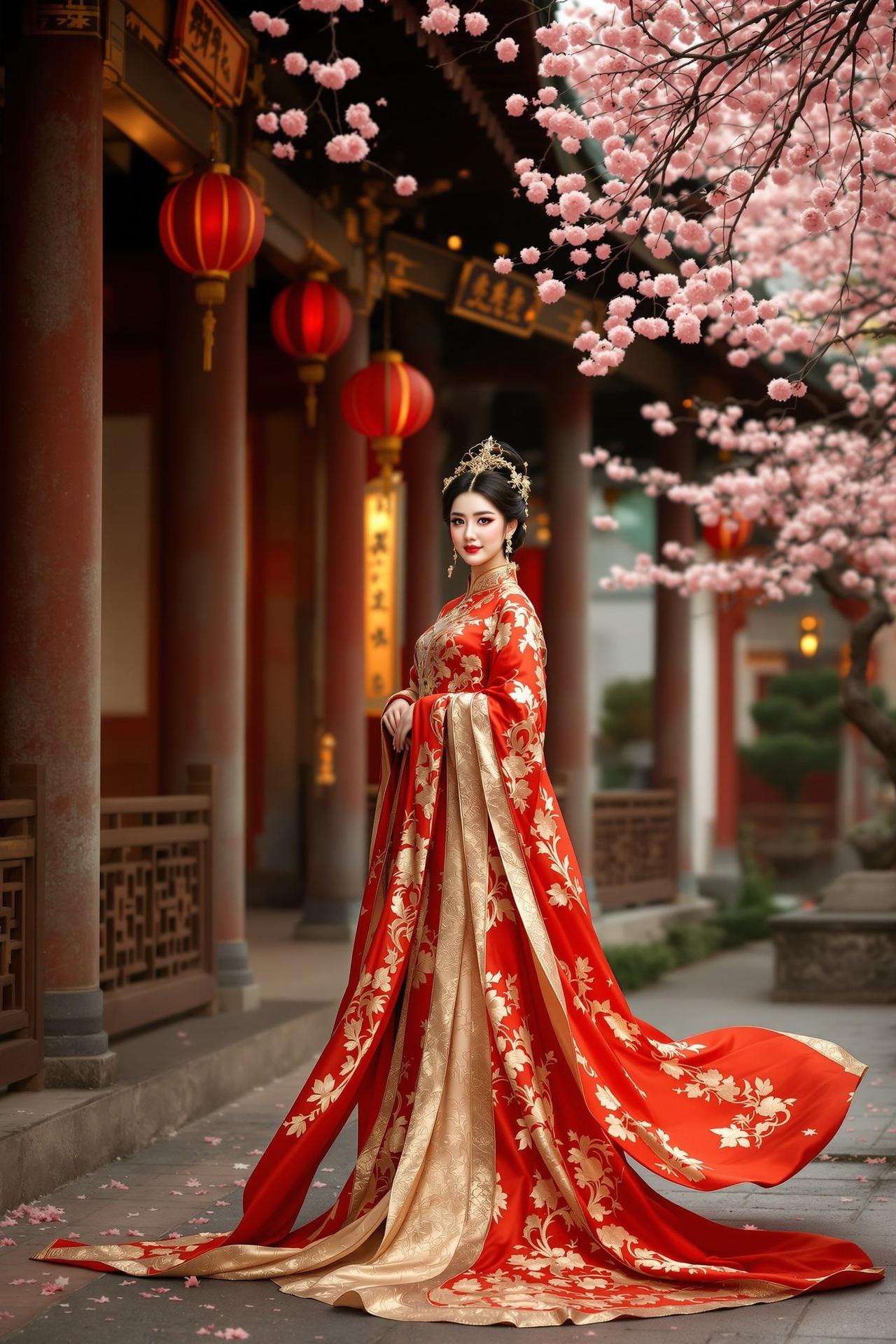 私房俱乐部古风控梦长安 - 顾若曦 - 汉服风格唯美写真