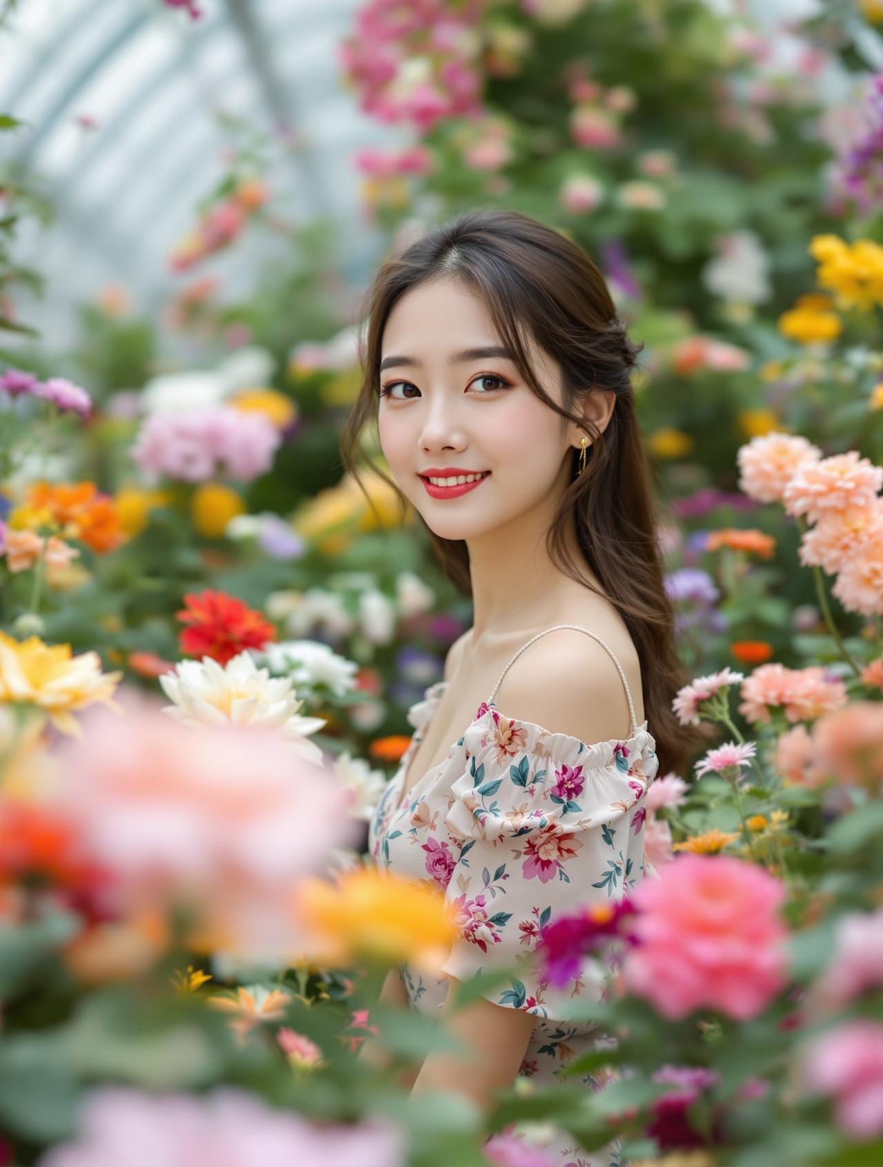 私房俱乐部花房姑娘 - 林小花 - INS风风格唯美写真